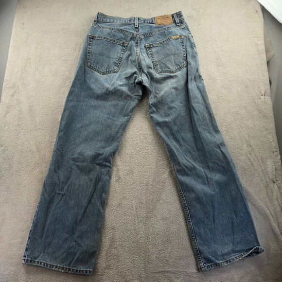 Levis Signature Mens Jeans Size 30x32 Loose Straight Leg Blue Denim Casual - Picture 14 of 14